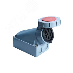 Розетка стационарная наружная 1452 3Р+РЕ+N 125А 380В IP67 PROxima - EKF