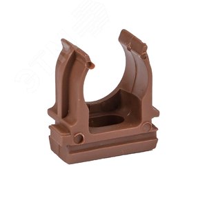 Крепеж-клипса под темное дерево d25мм Plast PROxima