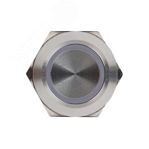 Кнопка S-Pro67 19 мм с фикс. с оранжевой подсв. 230В PROxima 3