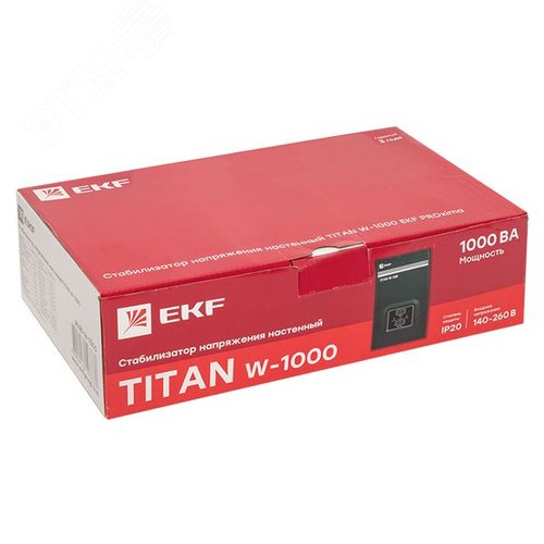 Стабилизатор напряжения настенный TITAN W-1000 PROxima - фото 2