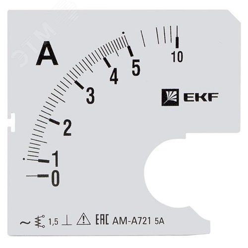 Шкала сменная для A721 5/5А-1,5 PROxima - EKF