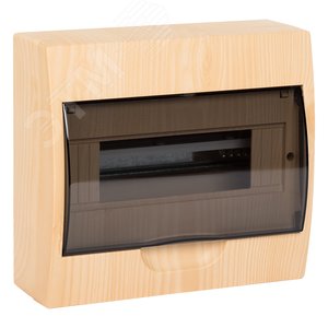 Щит распределительный навесной ЩРн-П-10 IP41      светлое дерево