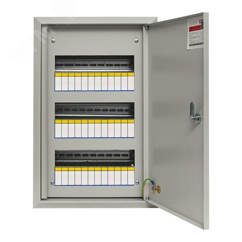 Щит распределительный встраиваемый ЩРв-36з IP31 520х340х120 с замком - фото 3
