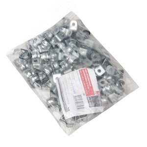 Скоба металлическая однолапковая d14-15мм  PROxima 2