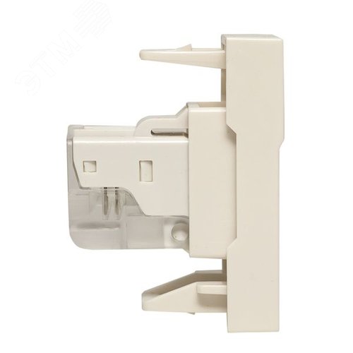 Розетка RJ45, категории 5e (ширина 1 модуль) - фото 4