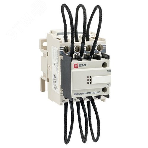 Контактор для конденсатора КМЭК 16квар 230В 2NО+1NC PROxima - EKF