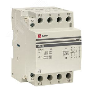 Контактор модульный КМ 40А 2NО+2NC (3 мод.) PROxima - EKF