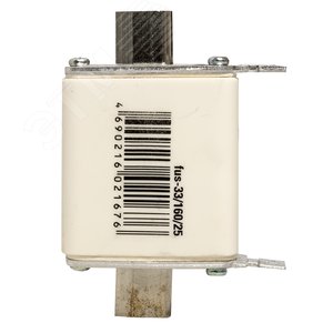 Вставка плавкая ППН-33 160/25А габарит 00 3