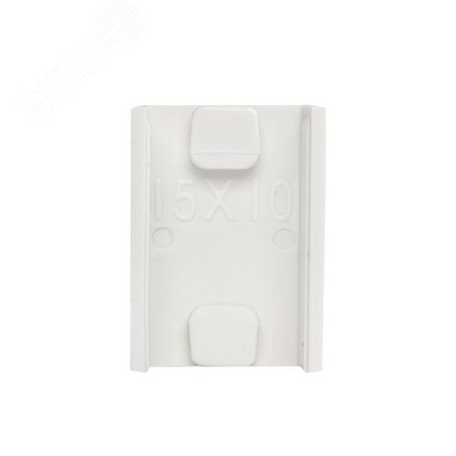 Соединитель (15х10) (4 шт) Plast PROxima белый - фото 2