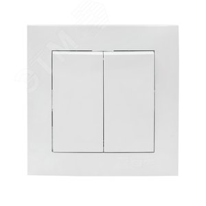 Валенсия выключатель 2-кл. 10А белый