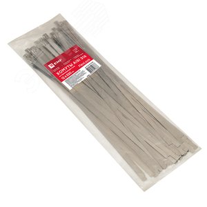Хомут AISI 316 из нержавеющей стали, 12x520 (100 шт.) FlexLock PROxima (plc-fl-tss-316-12x520) 2