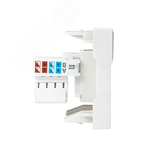 Розетка RJ45, категории 5e (ширина 2 модуля) 2
