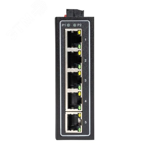 Коммутатор промышленный неуправляемый U-5T, 5 портов 10/100Base-T(X) RJ45, монтаж на динрейку TSX EKF - фото 3
