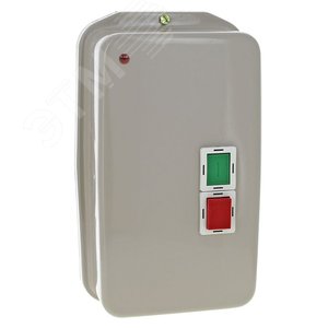 Пускатель магнитный ПМЛ-5230-95А-400В с тепловым реле 80-93А в корпусе IP65, с кнопками Пуск/Стоп, с индикацией