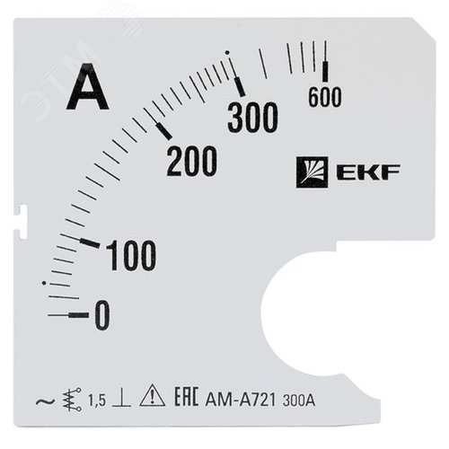 Шкала сменная для A721 300/5А-1,5 PROxima - EKF