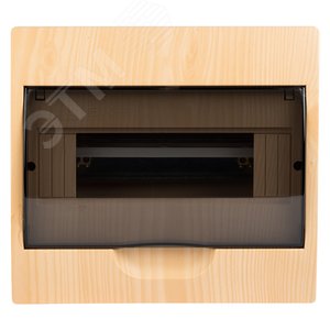 Щит распределительный навесной ЩРн-П-10 IP41      светлое дерево 2