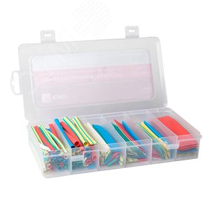 Набор ТУТ нг бокс: 5 цветов разного диаметра (4/2,6/3,8/4,10/5,12/6,20/10) 105шт. 100мм. PROxima 2