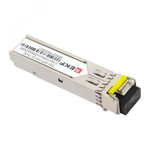 Модуль, оптический трансивер SFP 2,5 Гбит одинарное одномодовое оптоволокно 1550нм дальность 20км TSX - фото 2