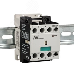 Контактор КМЭ 9А 1NC 400В АС EKF AVERES (ctr-s-9-01-400-av) - фото 3
