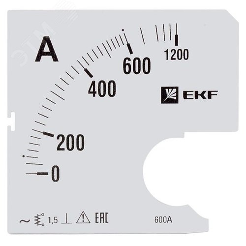 Шкала сменная для A961 600/5А-1.5 PROxima - EKF