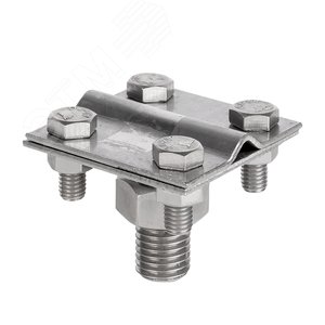 Зажим прута на штыре, пластина d 56x56 мм Ni PROxima