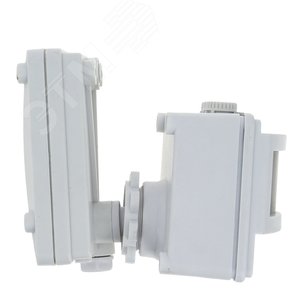 Датчик движения ИК MS-01 белый на прожектор 1200Вт 120гр. до 12м IP44 PROxima (dd-ms-01-w) 2