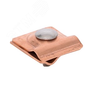 Зажим прута универсальный пластина 45x45 мм Cu PROxima