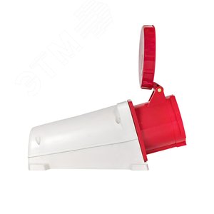 Розетка кабельная 63А 3Р+РЕ+N IP67 на поверхность 380В 135 2