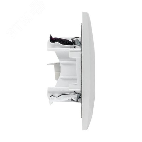 Валенсия розетка компьютерная RJ-45 1-местная белая - фото 3