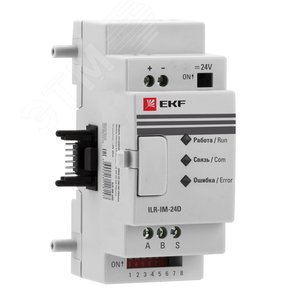 Модуль интерфейсный MODBUS RS 24В PRO-Relay (ILR-IM-24D) - EKF