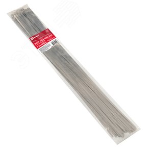 Хомут AISI 304 из нержавеющей стали, 7.9x840 (100 шт.) FlexLock PROxima (plc-fl-tss-304-7.9x840) - фото 2