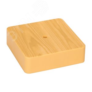 Коробка разветвительная KMP-030-032 (104х104х28) светлое дерево PROxima - EKF
