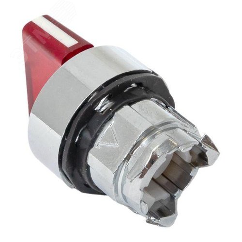 Механизм переключателя исполнительный ХB4 красный на 2 положения с фиксацией с подсветкой с короткой ручкой PROxima 8