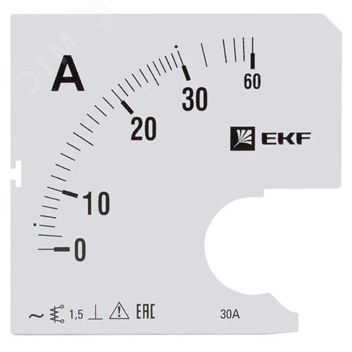 Шкала сменная для A961 30/5А-1.5 PROxima - EKF