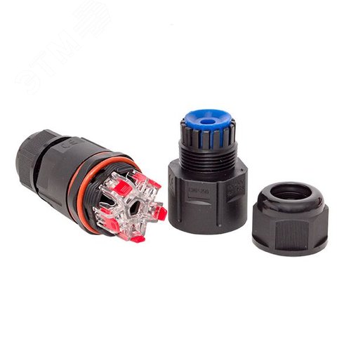 Кабельный коннектор I-образный (СМК 5PIN) IP68 FreeTools EKF PROxima - фото 6
