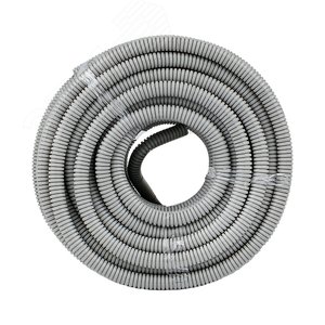 Труба гофрированная ПВХ с зондом d20мм (50м) Plast PROxima - фото 2