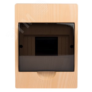 Щит распределительный навесной ЩРН-П- 6 светлое дерево IP41 PROxima 2