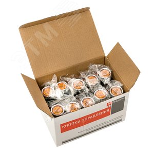 Кнопка ABLFS-22 с подсветкой желтая NO+NC 230В PROxima (ablfs-22-y) - фото 2