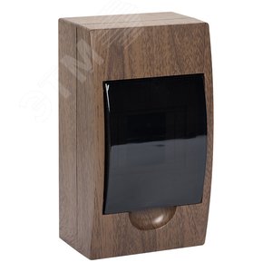 Щит распределительный навесной ЩРН-П- 4 темное дерево IP41 PROxima