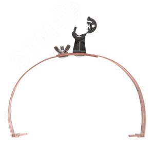 Держатель коньковый регулируемый большой с пластиковым фиксатором 230-350мм Cu PROxima 2