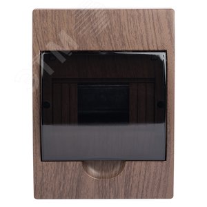 Щит распределительный навесной ЩРН-П- 6 темное дерево IP41 PROxima 2