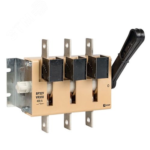 Выключатель-разъединитель ВР32У-39А31220 630А 1 направление с дугогасительными камерами несъемная левая/правая рукоятка MAXima