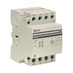 Контактор модульный КМ 63А 2NО+2NC (3 мод.) PROxima - EKF