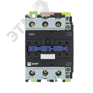 Контактор малогабаритный КМЭ 50А 400В 1NO 1NC Basic - EKF