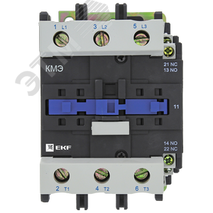 Контактор малогабаритный КМЭ 80А 400В 1NO 1NC Basic - EKF