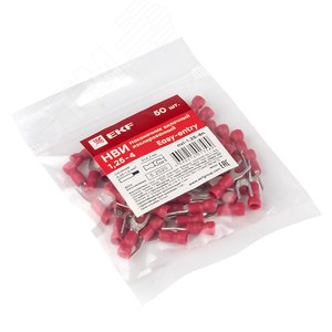 Наконечник вилочный изолированный НВИ 1.25-4 (50шт) 2