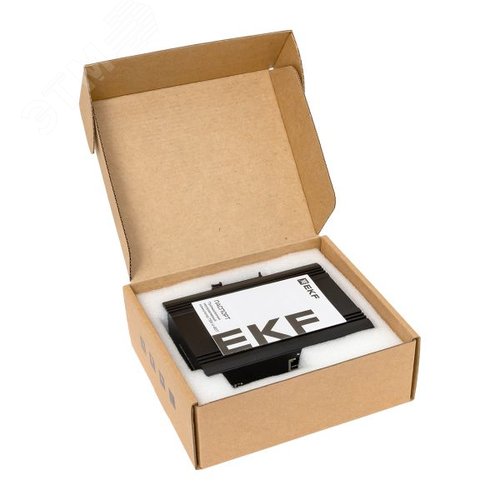 Коммутатор промышленный неуправляемый U-8GTP, 8 портов 10/100/1000Base-T(X) RJ45 c PoE, монтаж на динрейку TSX EKF - фото 11