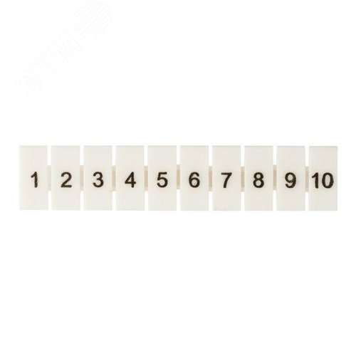 Маркеры для UT/ST/Push-in 6 с нумерацией 1-10 (100 шт.) EKF