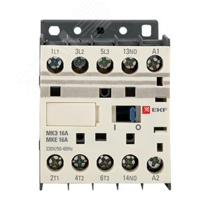 Миниконтактор МКЭ 16А 230В 1NO PROxima - фото 3