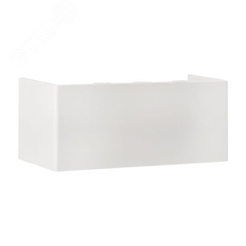 Соединитель (100х60) (2 шт) Plast Белый - EKF